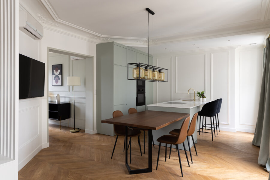 Projet Rénovation clef en main d'un appartement  AVANT/ APRES réalisé par un architecte d'intérieur Archidvisor