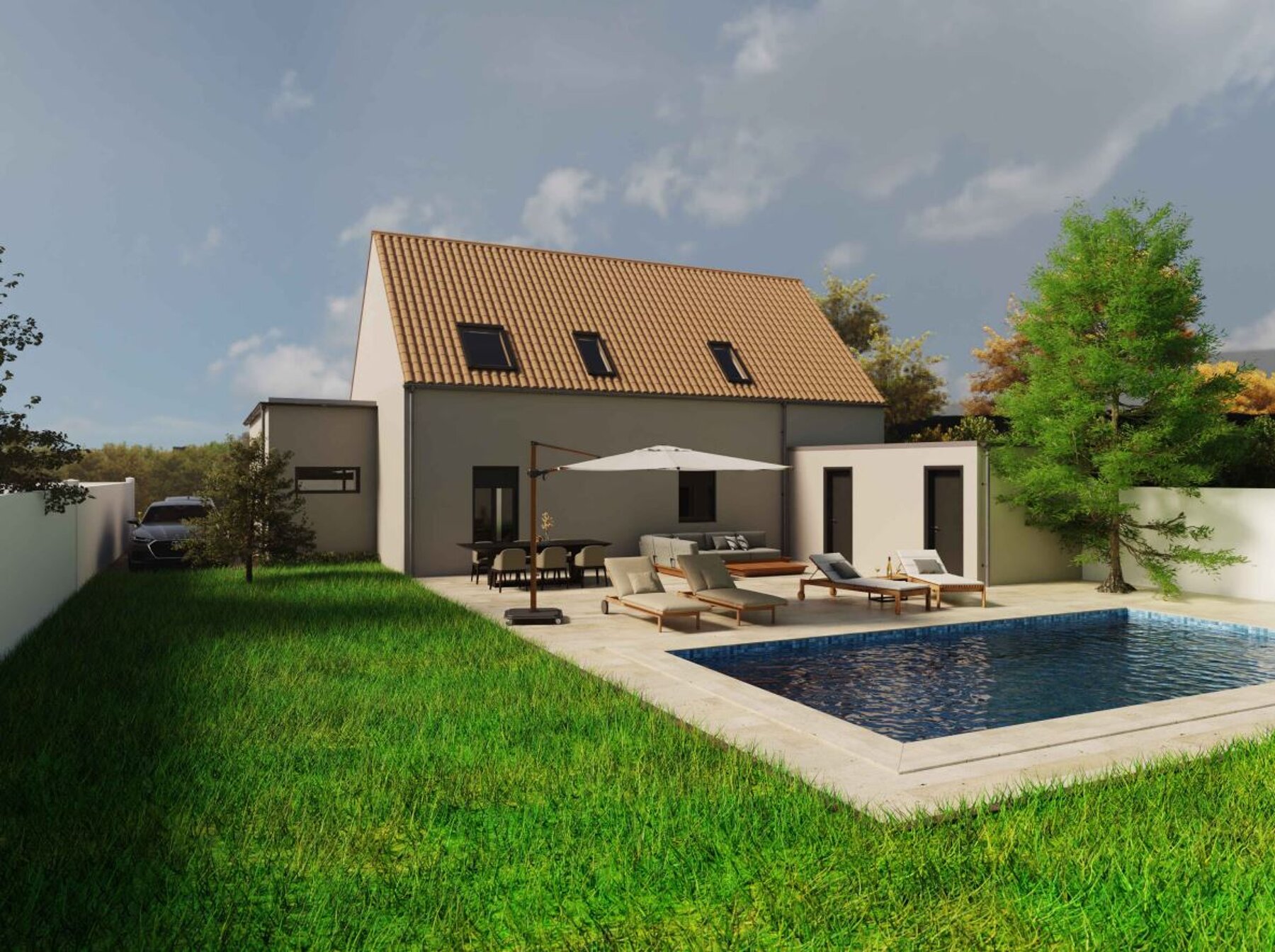 Extension - Maison individuelle par un architecte Archidvisor