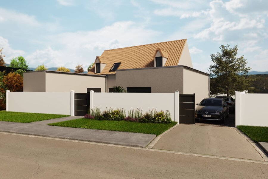 Projet Extension d'une maison individuelle avec piscine a Limoges Fourches réalisé par un architecte Archidvisor