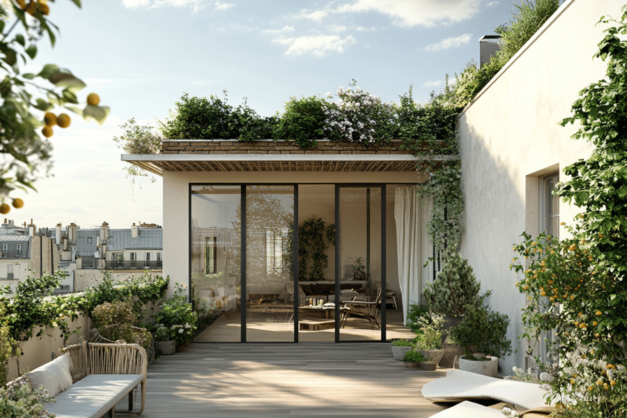 Projet Penthouse réalisé par un architecte Archidvisor
