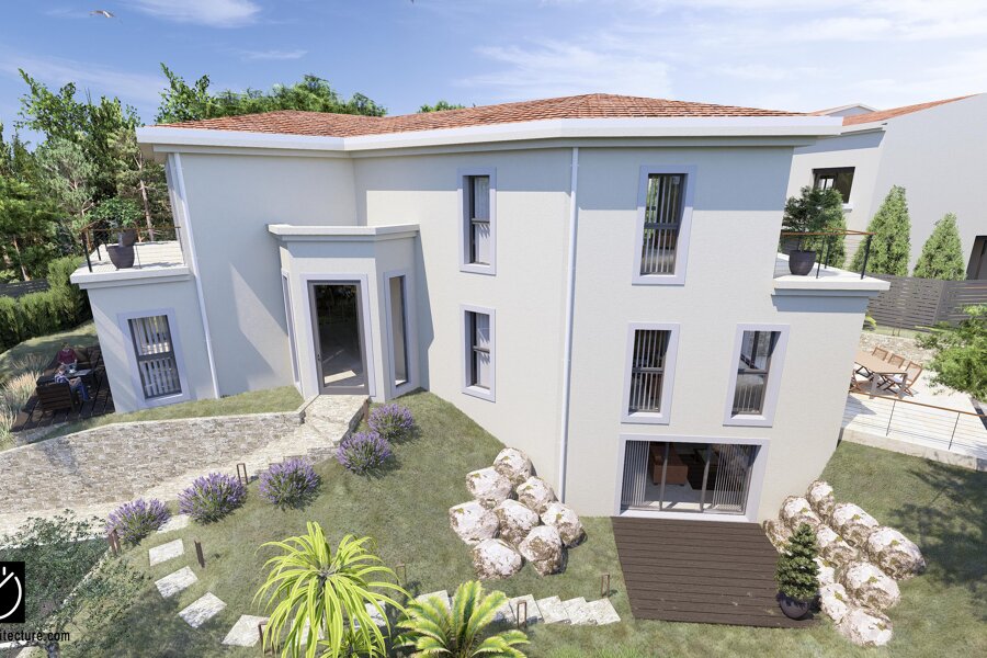 Projet Villa Rode réalisé par un architecte Archidvisor