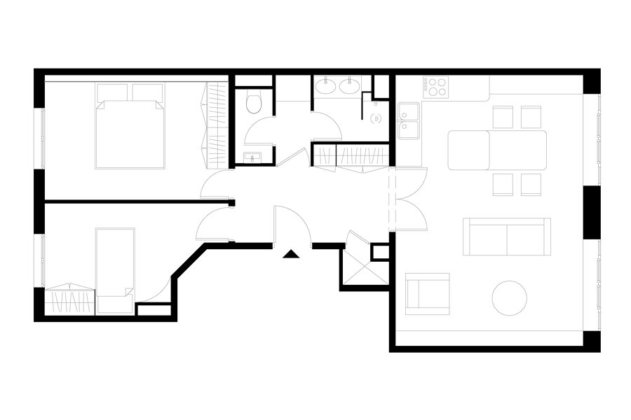 Projet Lamartine réalisé par un architecte d'intérieur Archidvisor
