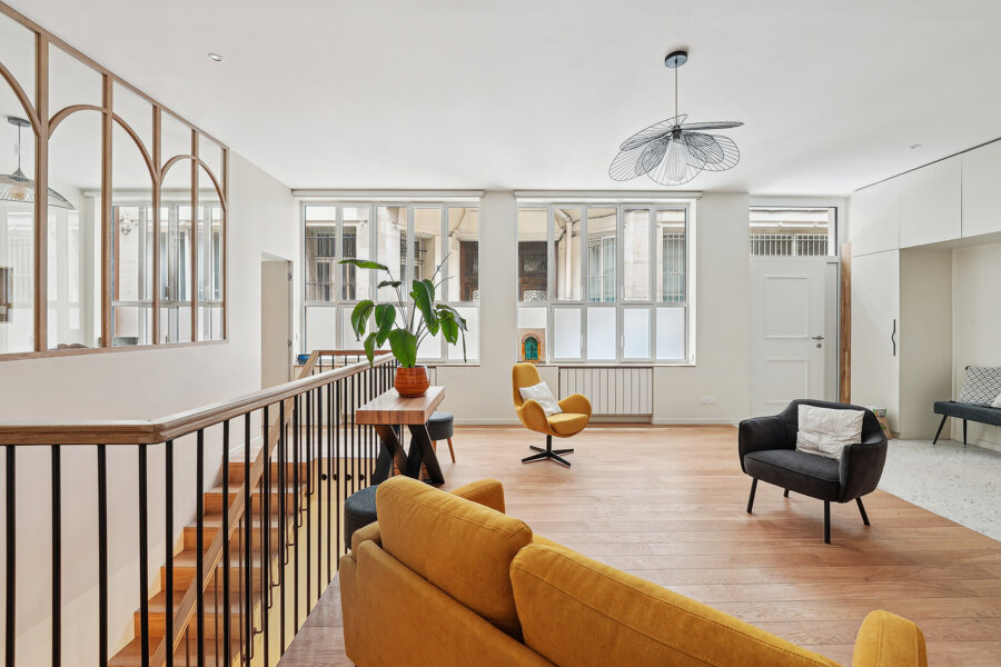 Projet Rénovation complète d'un loft parisien réalisé par un contractant général Archidvisor