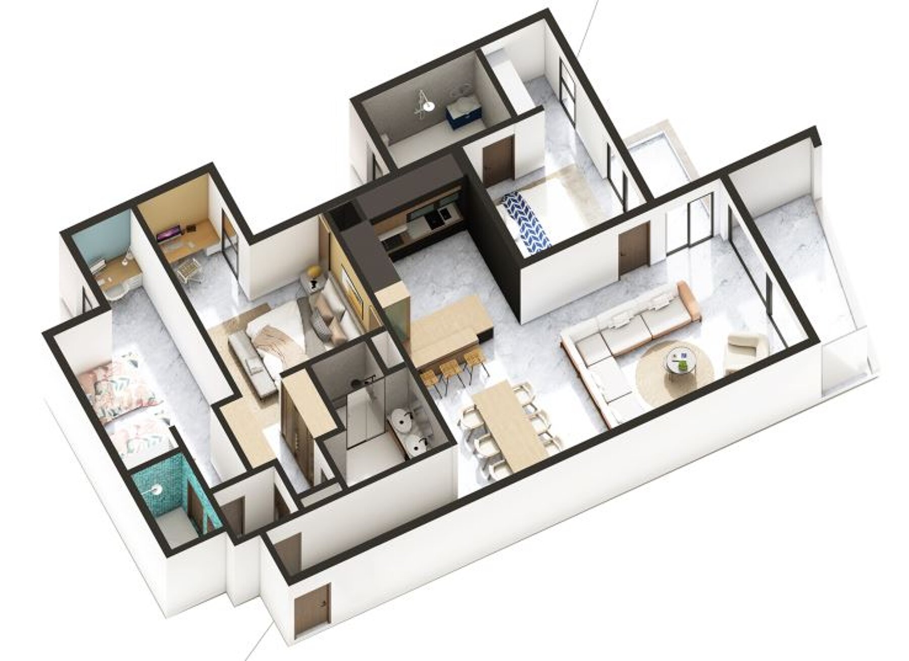 Construction neuve - Appartement par un architecte Archidvisor