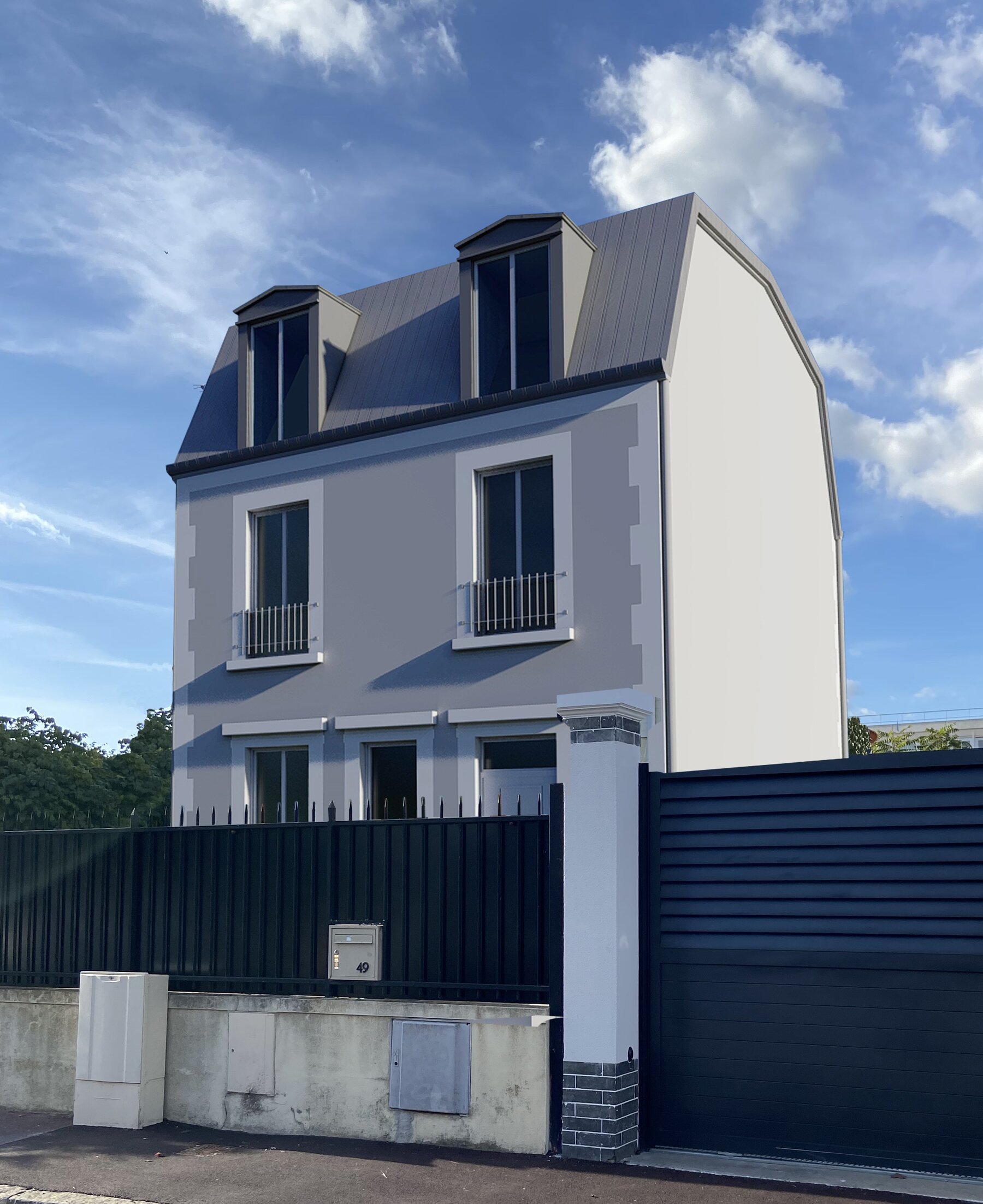Surélévation - Maison individuelle par un architecte Archidvisor