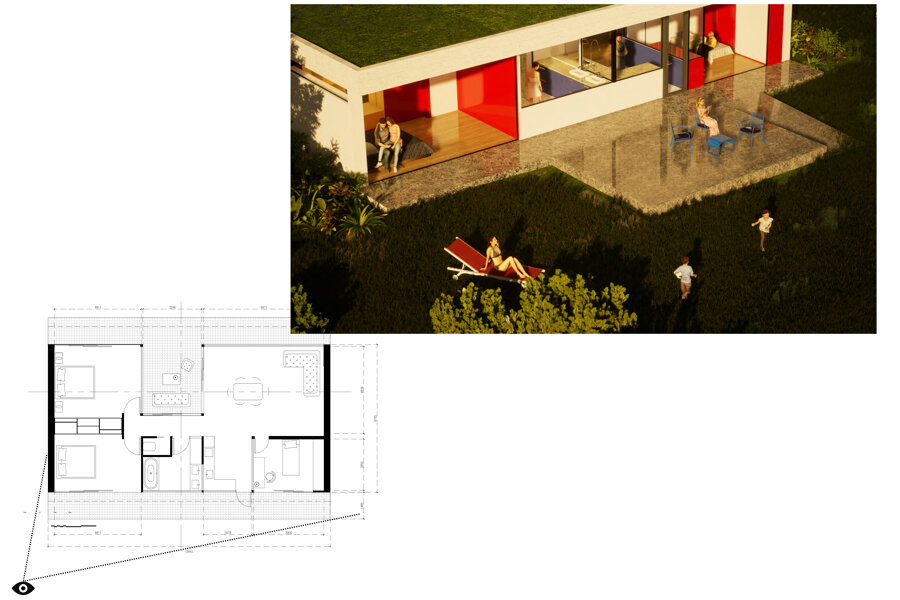 Projet Monique M réalisé par un architecte Archidvisor