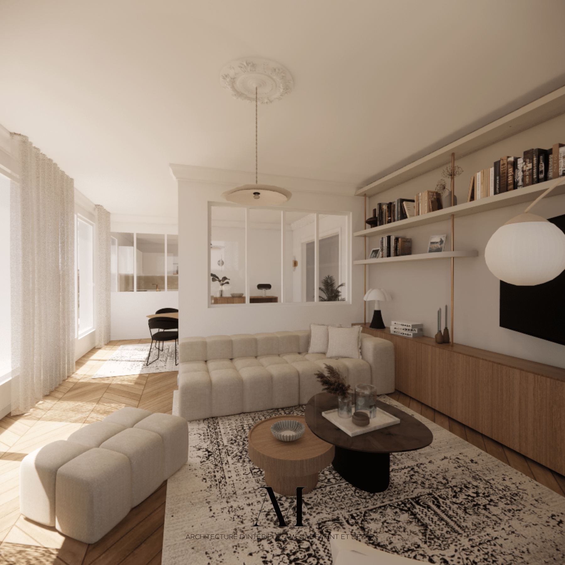 Rénovation - Appartement par un architecte d'intérieur Archidvisor