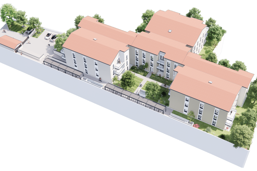 Projet Logements Patio réalisé par un architecte Archidvisor