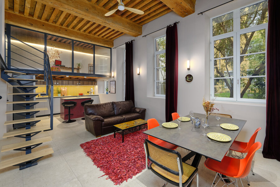 Projet Loft Canut avec Jardin réalisé par un architecte d'intérieur Archidvisor