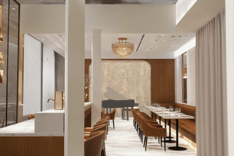 Projet UN RESTAURANT SUR PARIS réalisé par un architecte Archidvisor