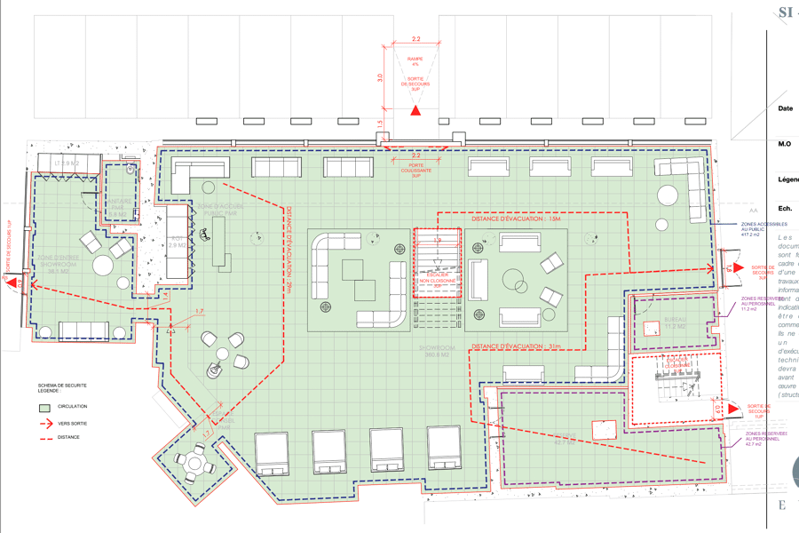 Projet MISE AU NORMES ERP réalisé par un architecte Archidvisor