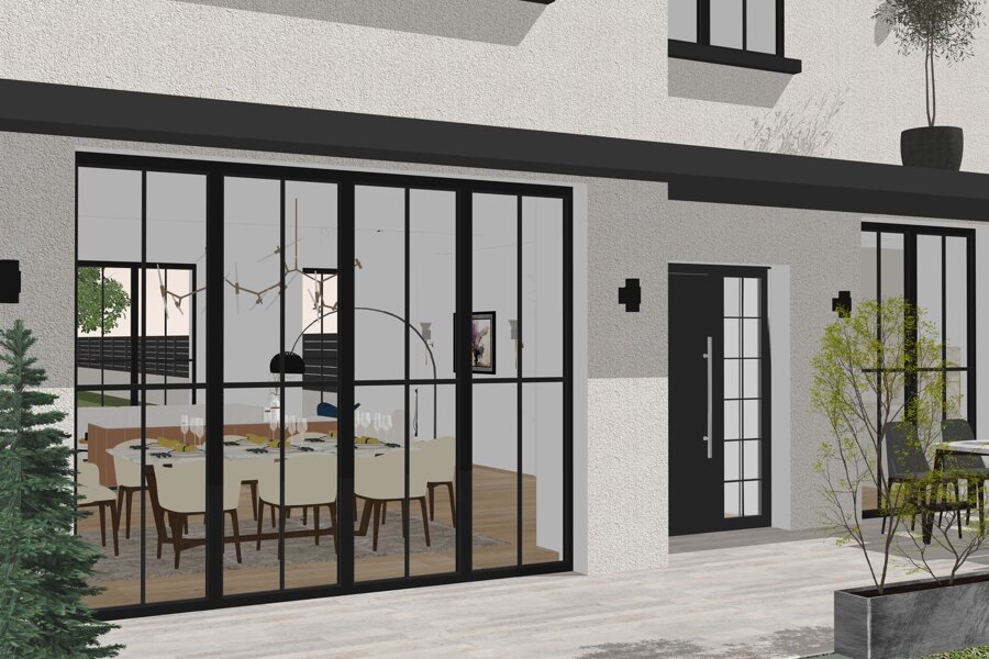 Projet UNE MAISON A VILLIERS SUR MORIN réalisé par un architecte Archidvisor