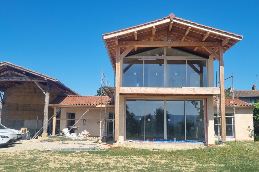 Projet Maison neuve à Lurcy (01) réalisé par un architecte Archidvisor