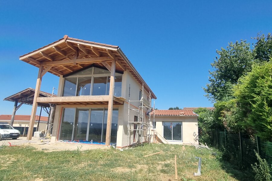 Projet Maison neuve à Lurcy (01) réalisé par un architecte Archidvisor