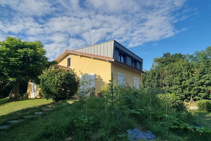 Projet Extension par chien assis à Fontaines Saint Martin réalisé par un architecte Archidvisor