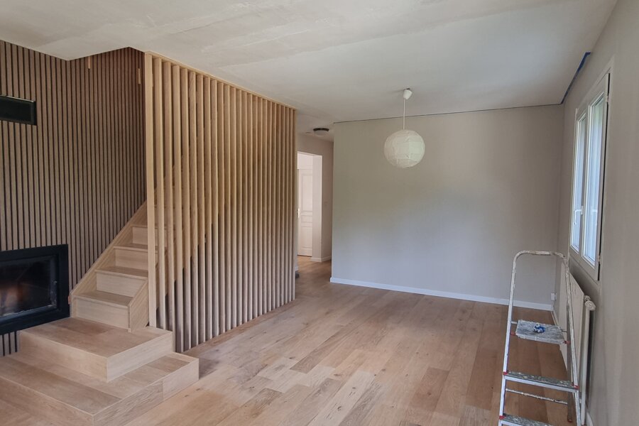 Projet Extension par chien assis à Fontaines Saint Martin réalisé par un architecte Archidvisor