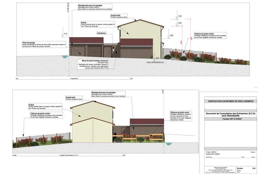 Projet GIRONDINE réalisé par un architecte Archidvisor