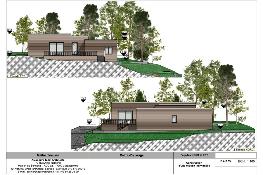 Projet BRIGNOLES réalisé par un architecte Archidvisor