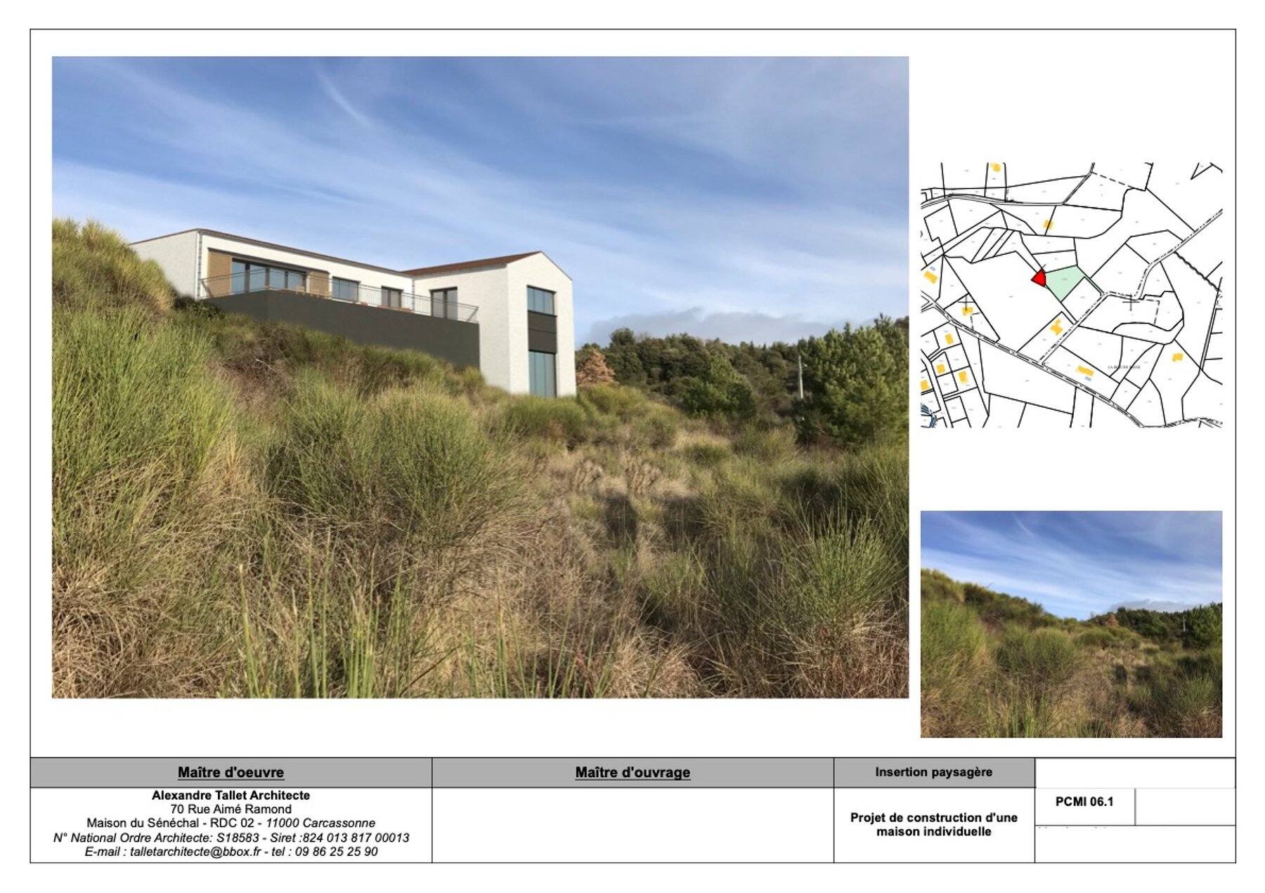 Construction neuve - Terrain à construire par un architecte Archidvisor