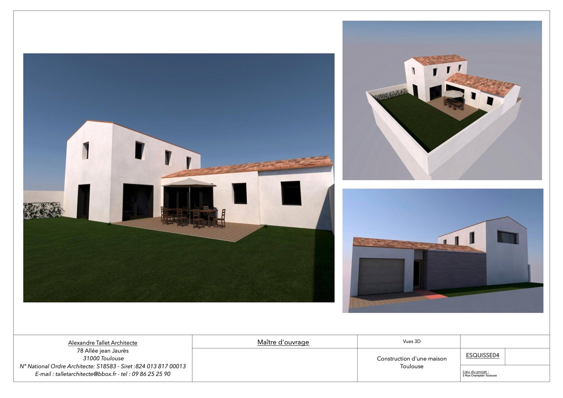 Construction neuve - Terrain à construire par un architecte Archidvisor