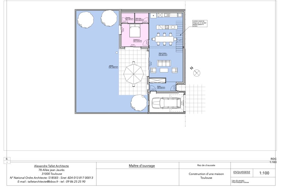 Projet MAISON TOULOUSE réalisé par un architecte Archidvisor
