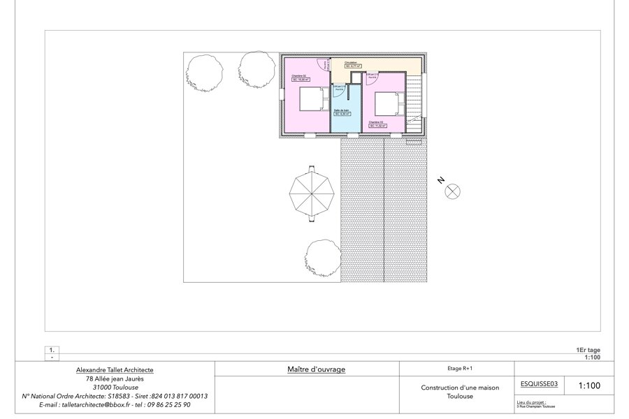 Projet MAISON TOULOUSE réalisé par un architecte Archidvisor