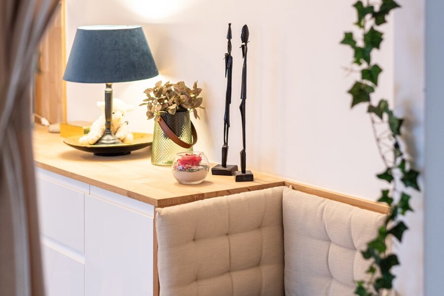 Projet Aménagement de séjour et entrée d'un appartement réalisé par un architecte Archidvisor