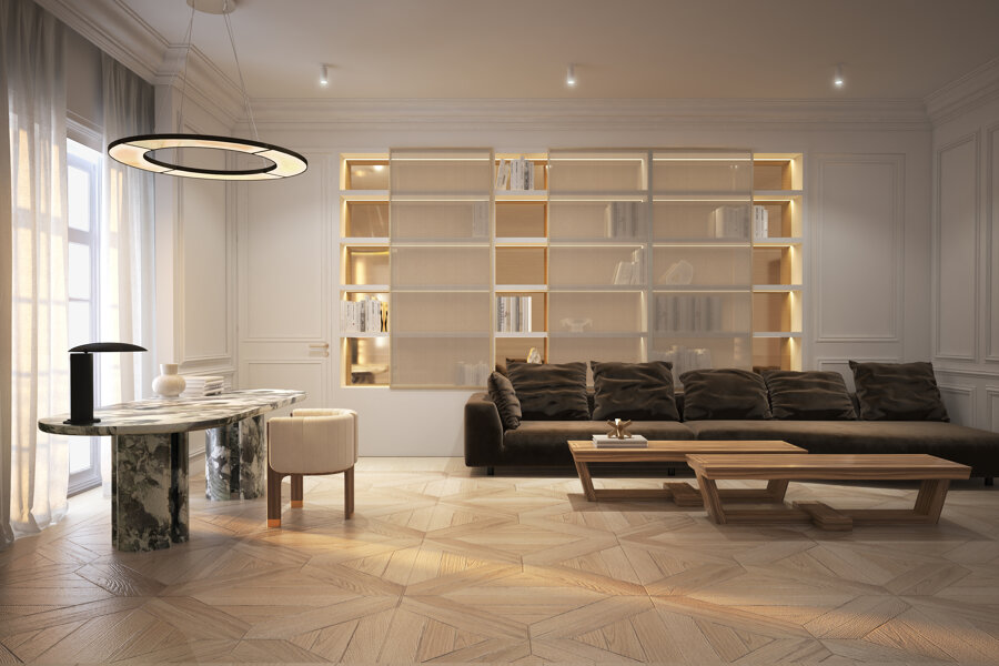 Projet SAINT DOMINIQUE réalisé par un architecte d'intérieur Archidvisor