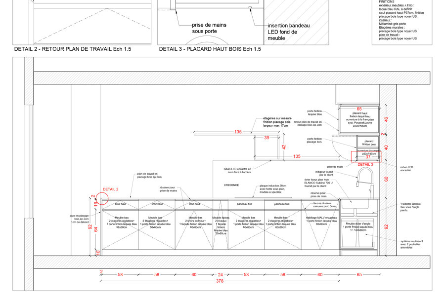 Projet Appt Saxe réalisé par un architecte d'intérieur Archidvisor