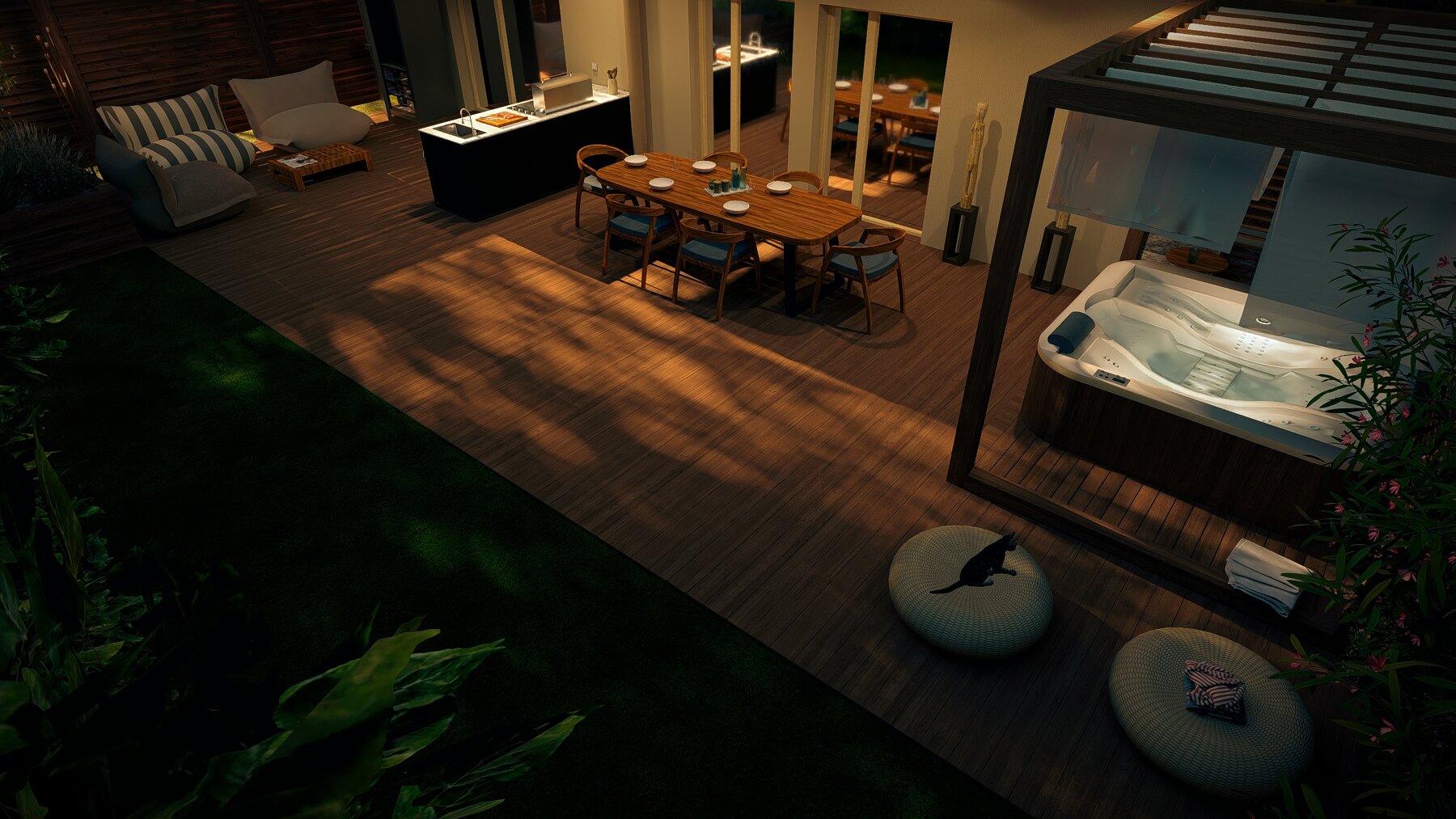 Aménagement extérieur - Appartement par un paysagiste Archidvisor