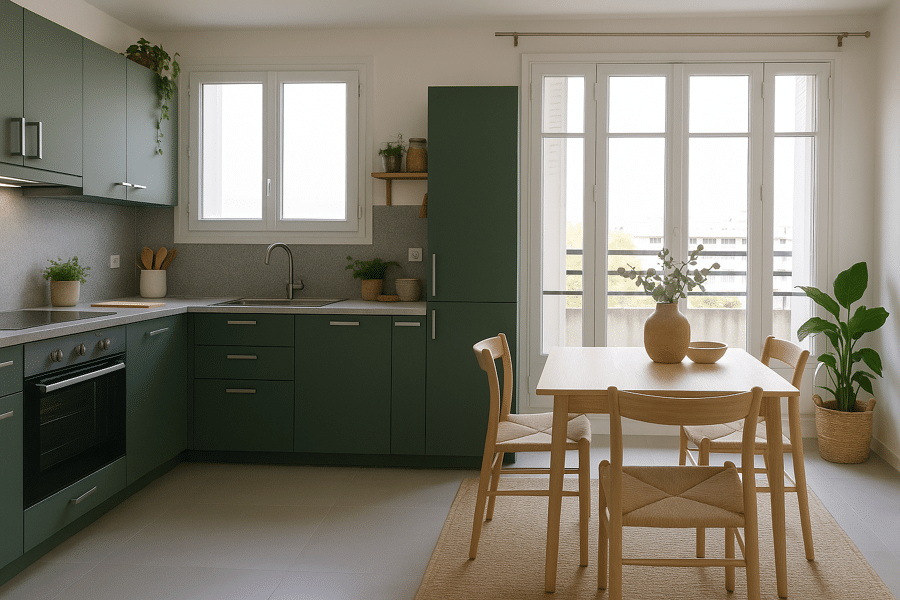 Projet Rénovation et division d’un appartement en deux logements distincts réalisé par un architecte Archidvisor