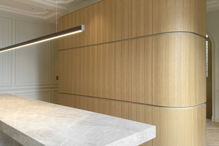 Projet RENOVATION ET AMENAGEMENT INTERIEUR D'UN APPARTEMENT DE RECEPTION réalisé par un architecte Archidvisor