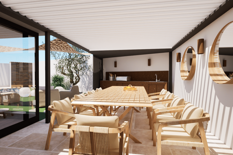 Projet Rénovation tour de pisicine réalisé par un architecte d'intérieur Archidvisor