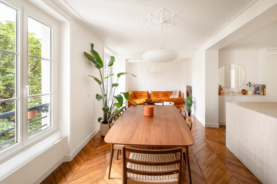 Projet L'appartement parisien bis réalisé par un architecte Archidvisor