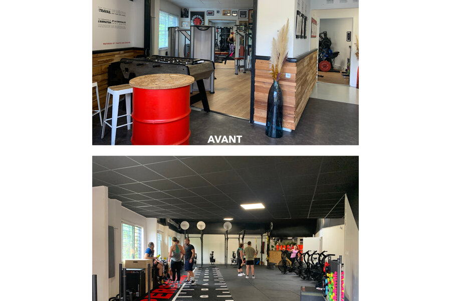 Projet RENOVATION SALLE DE SPORT réalisé par un architecte Archidvisor