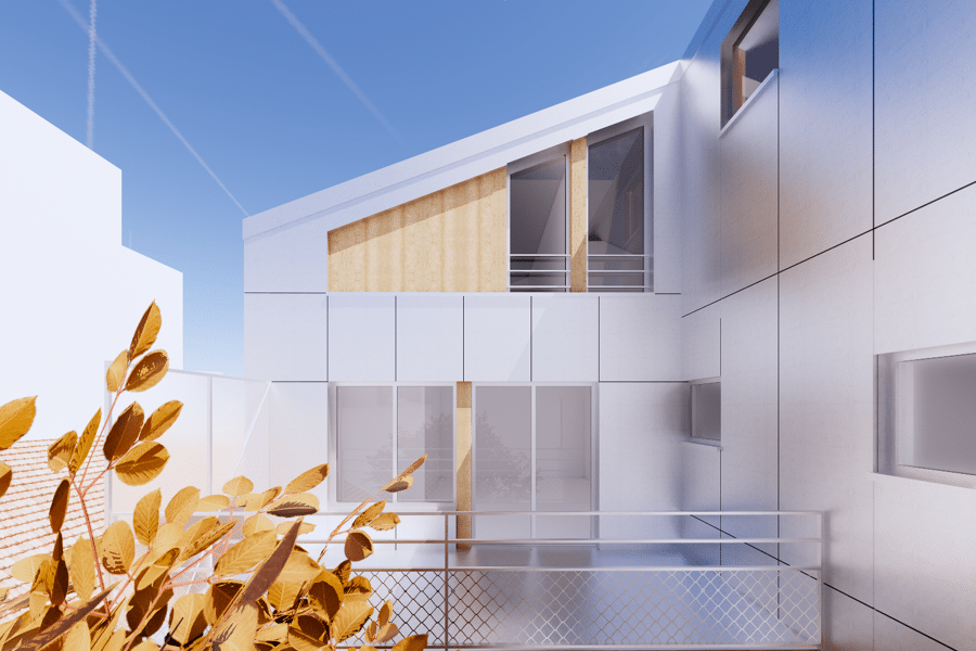 Projet 15 LOGEMENTS - MONTROUGE réalisé par un architecte Archidvisor