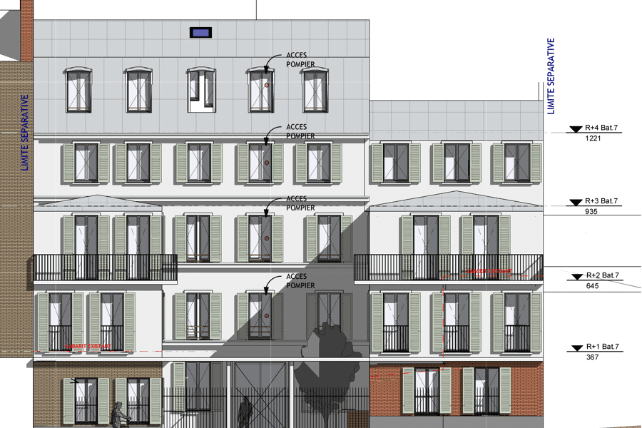 Projet HOTEL - PARIS réalisé par un architecte Archidvisor