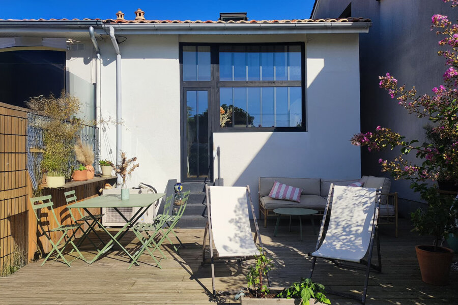 Projet Rénovation d'une échoppe Bordelaise réalisé par un architecte Archidvisor