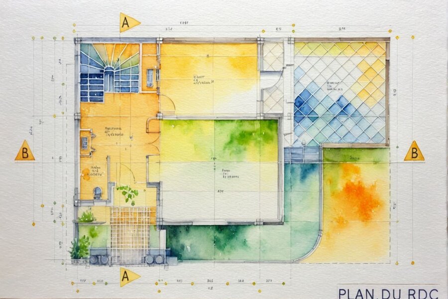 Projet villas en cascades réalisé par un architecte Archidvisor