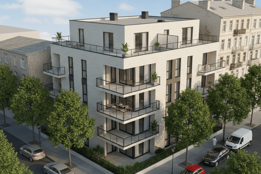 Projet Construction d’un immeuble collectif – Saint-Maur-des-Fossés réalisé par un architecte Archidvisor