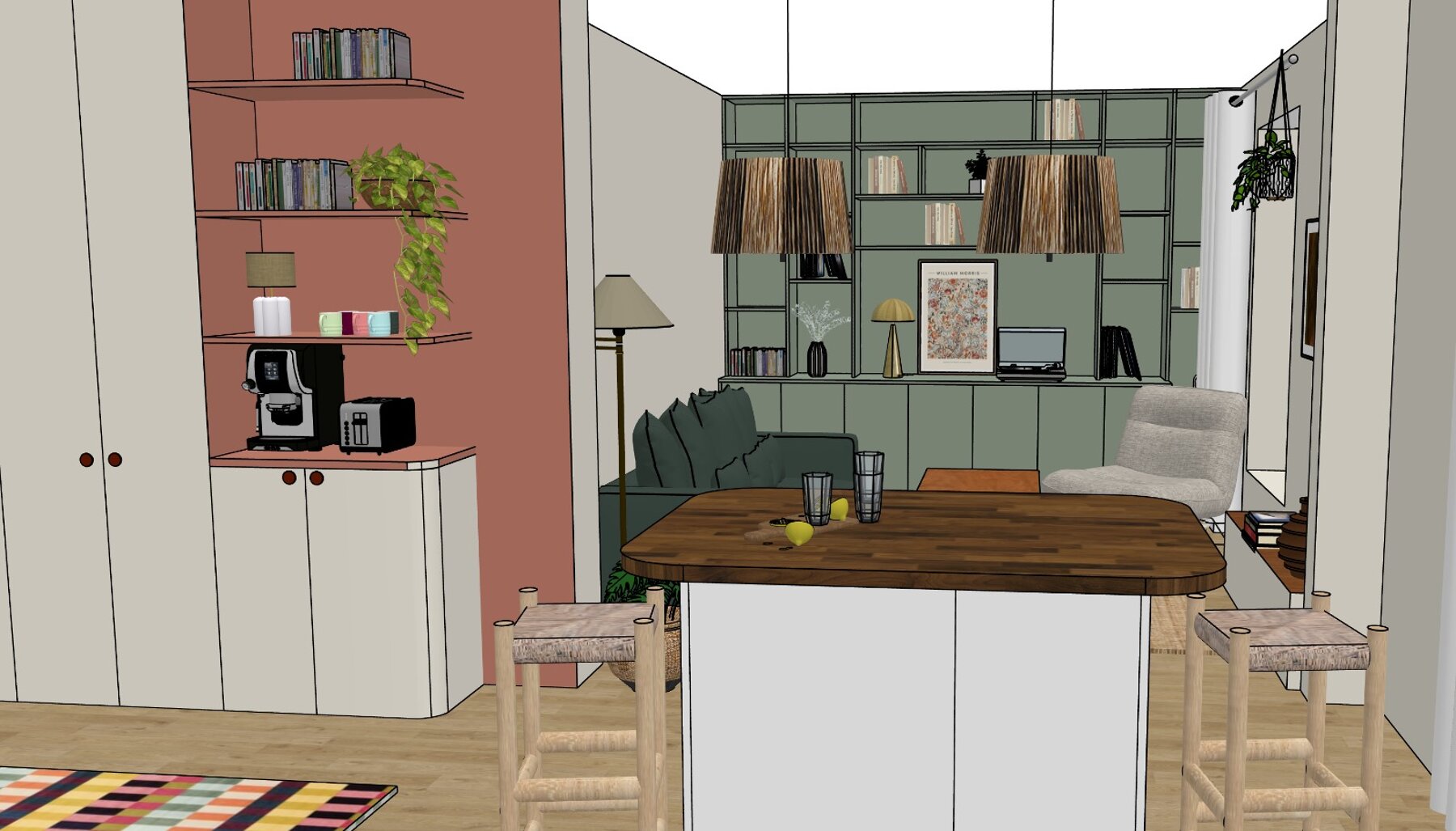 Aménagement intérieur - Appartement par un architecte d'intérieur Archidvisor