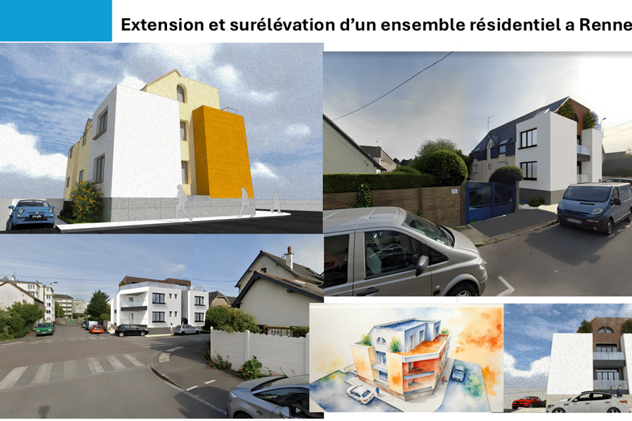 Projet Nouveaux horizons urbains – une résidence née de l’existant réalisé par un architecte Archidvisor