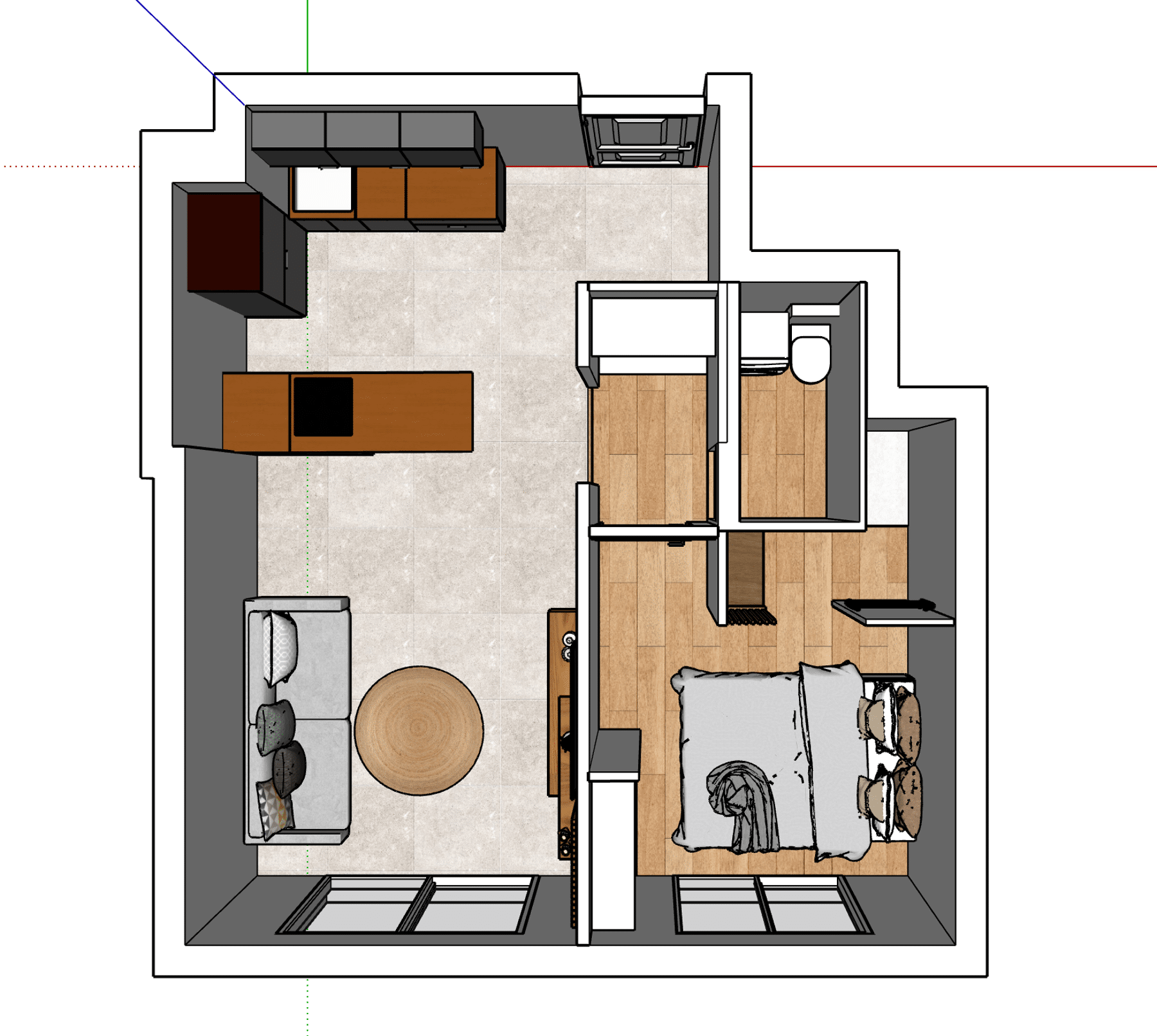 Rénovation - Appartement par un architecte d'intérieur Archidvisor