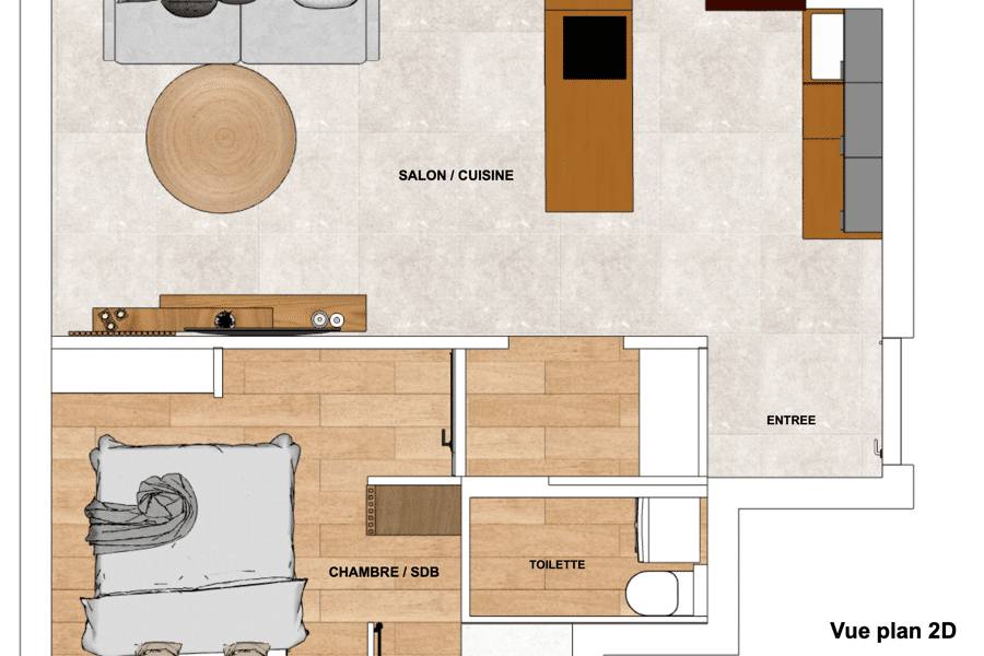 Projet Les roses d’azur réalisé par un architecte d'intérieur Archidvisor