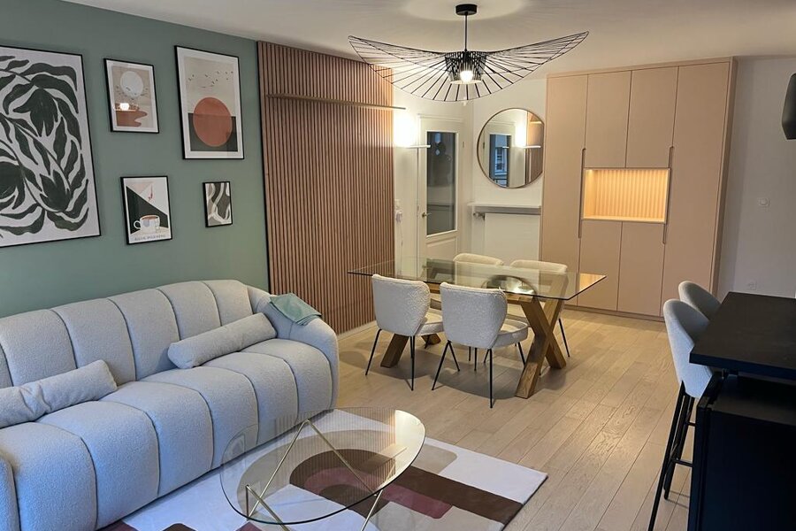 Projet plessis robinson réalisé par un décoratrice Archidvisor