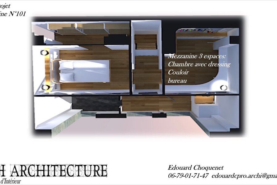 Projet Moulin rouge réalisé par un architecte d'intérieur Archidvisor