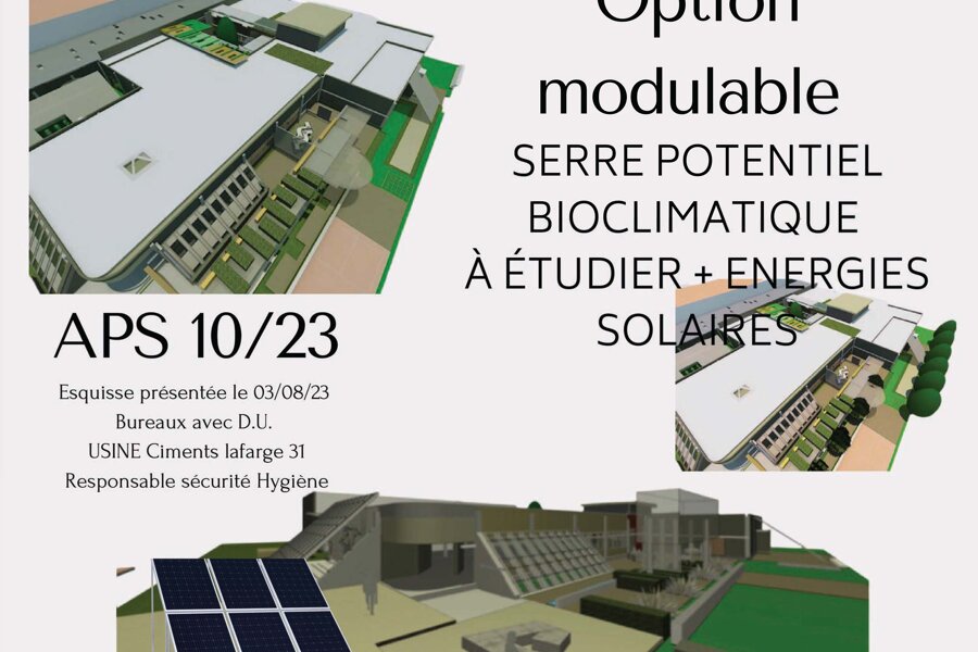 Projet ESQUISSES DE BUREAU réalisé par un architecte Archidvisor