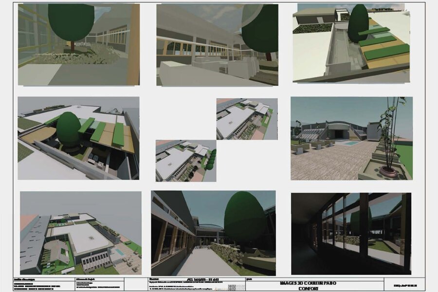 Projet ESQUISSES DE BUREAU réalisé par un architecte Archidvisor