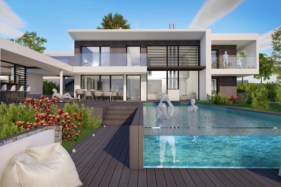 Projet Villa SAN PEYRE - OPIO réalisé par un architecte Archidvisor