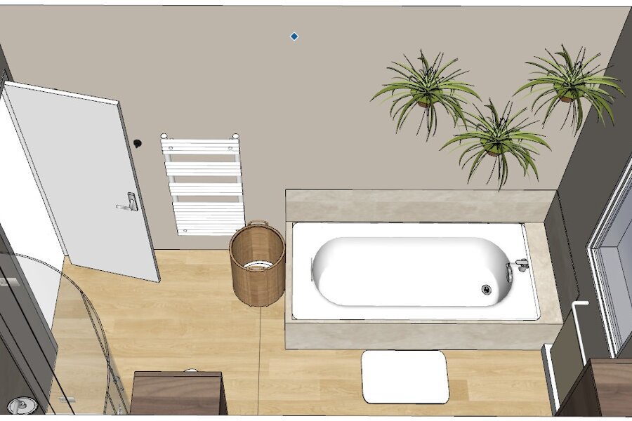 Projet Salle de bains familiale réalisé par un architecte d'intérieur Archidvisor